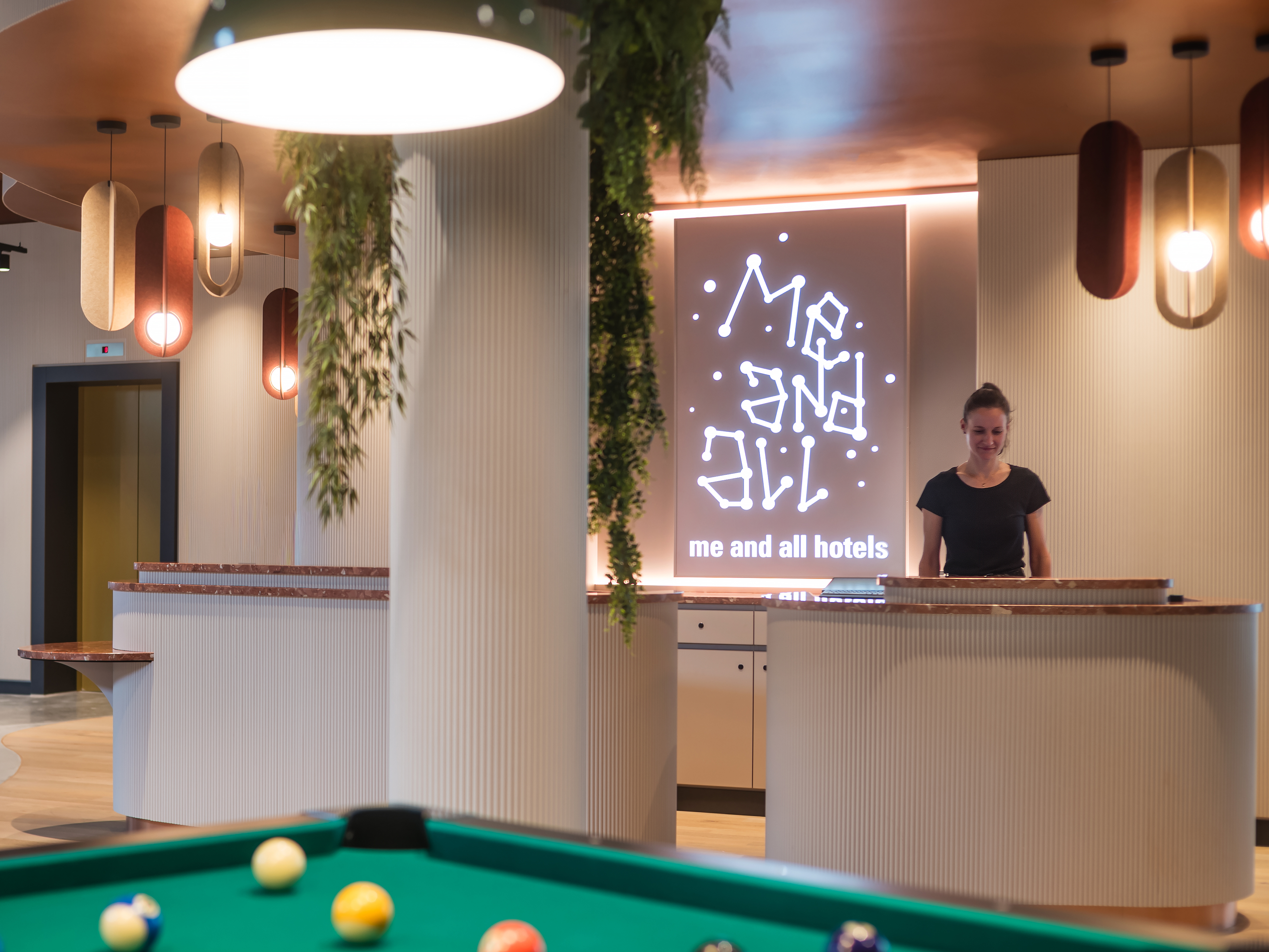 Me and All Hotel Leipzig - Hotel Opening | Text Design Matthias Ammon