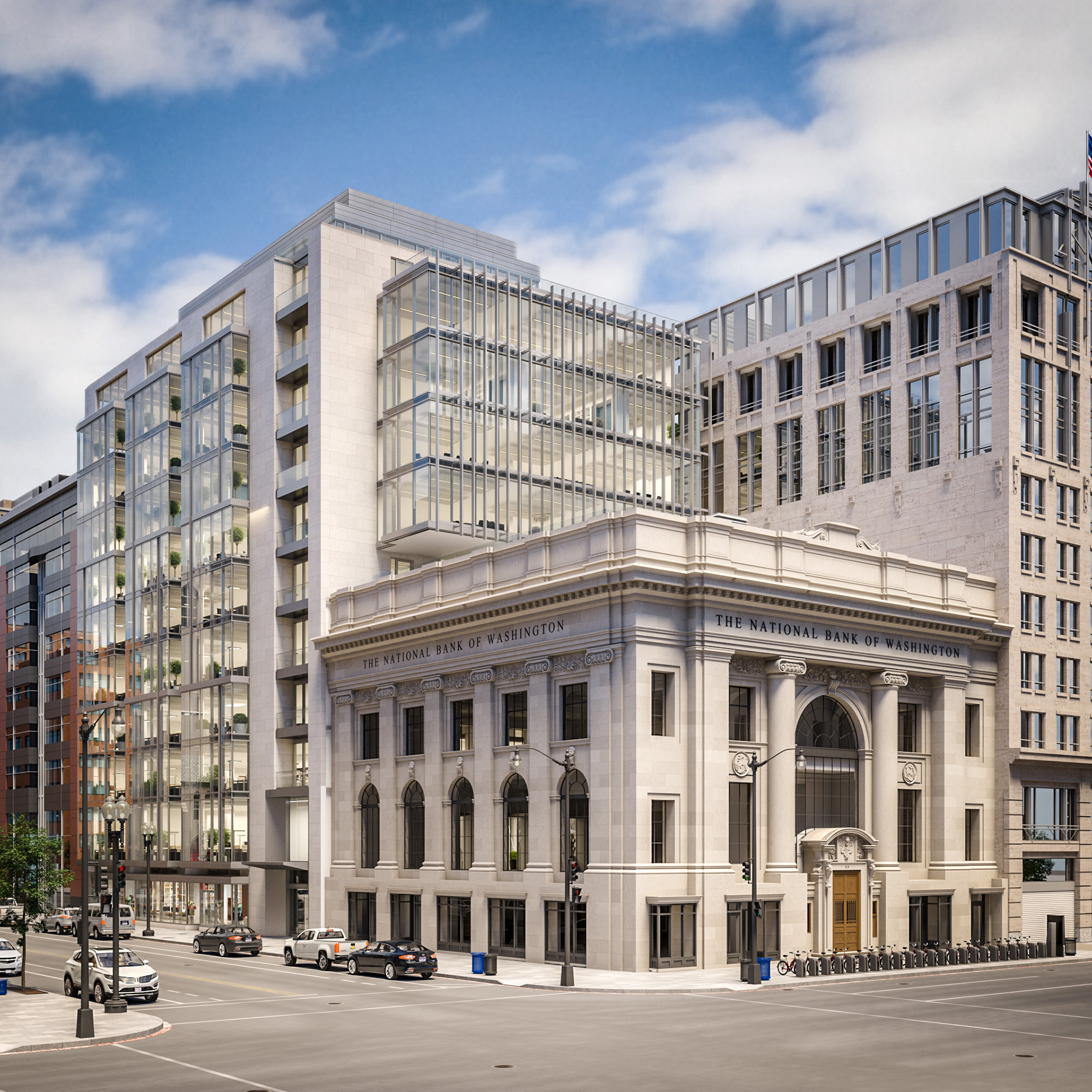 Bank of Washington - 3D Film zur Objektvermarktung | Text Design Matthias Ammon